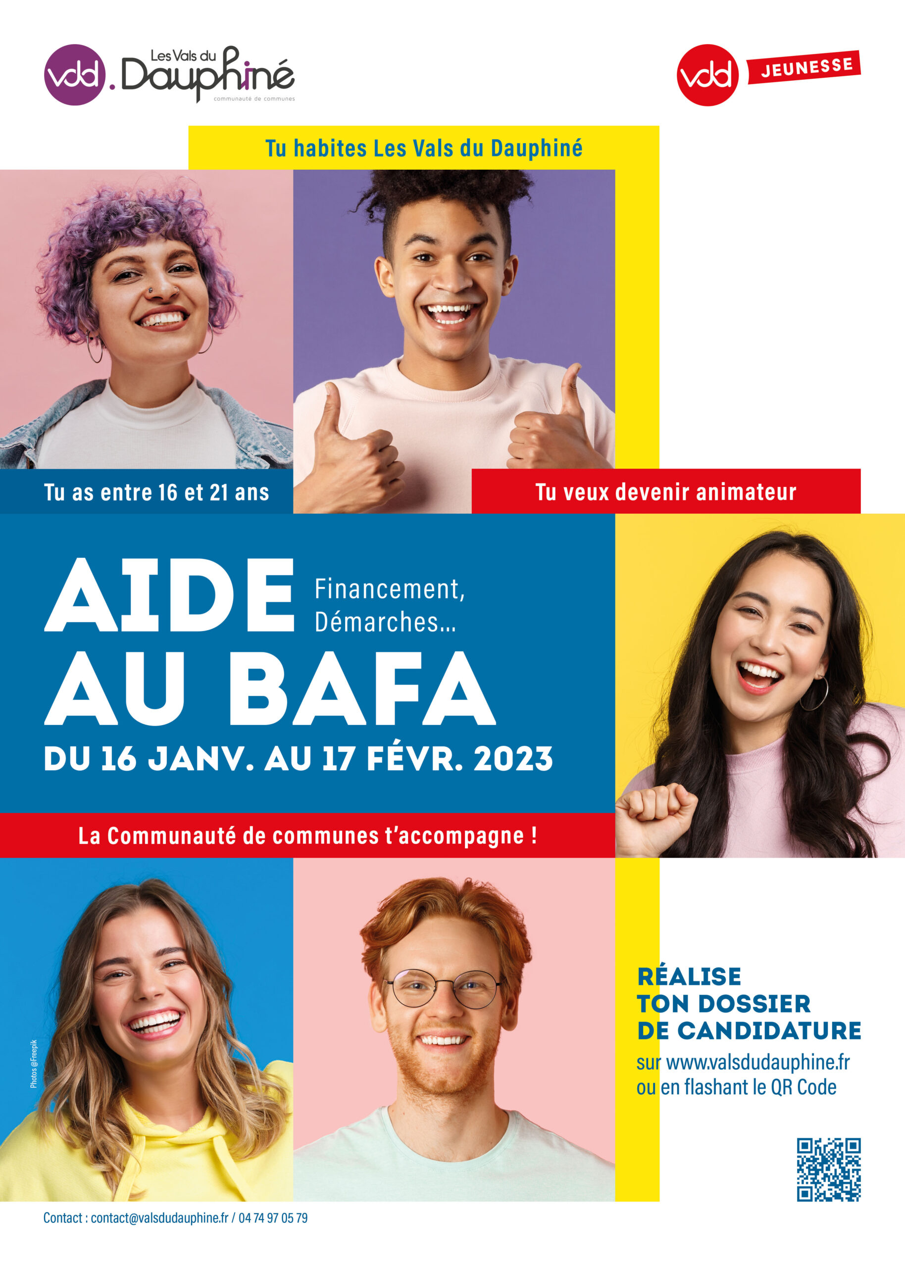 L'inscription au BAFA, c'est parti ! Vals du Dauphine